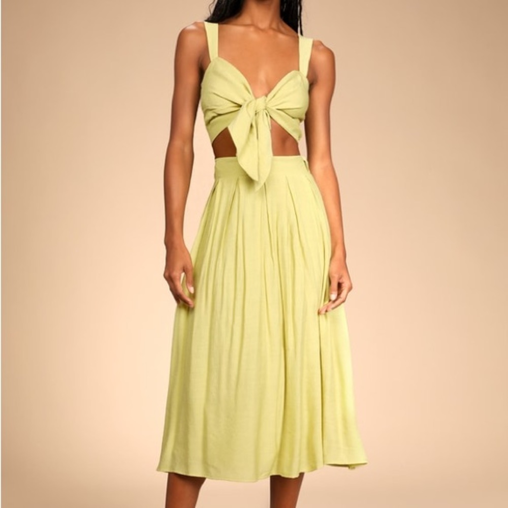 Green Two Piece Set